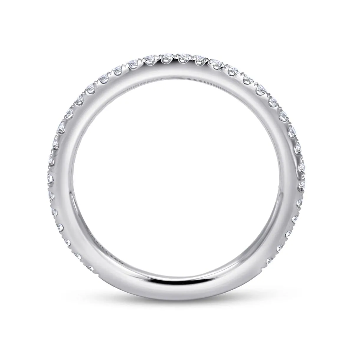 14K White Gold Stackable Diamond Ring - LR4885W45JJ