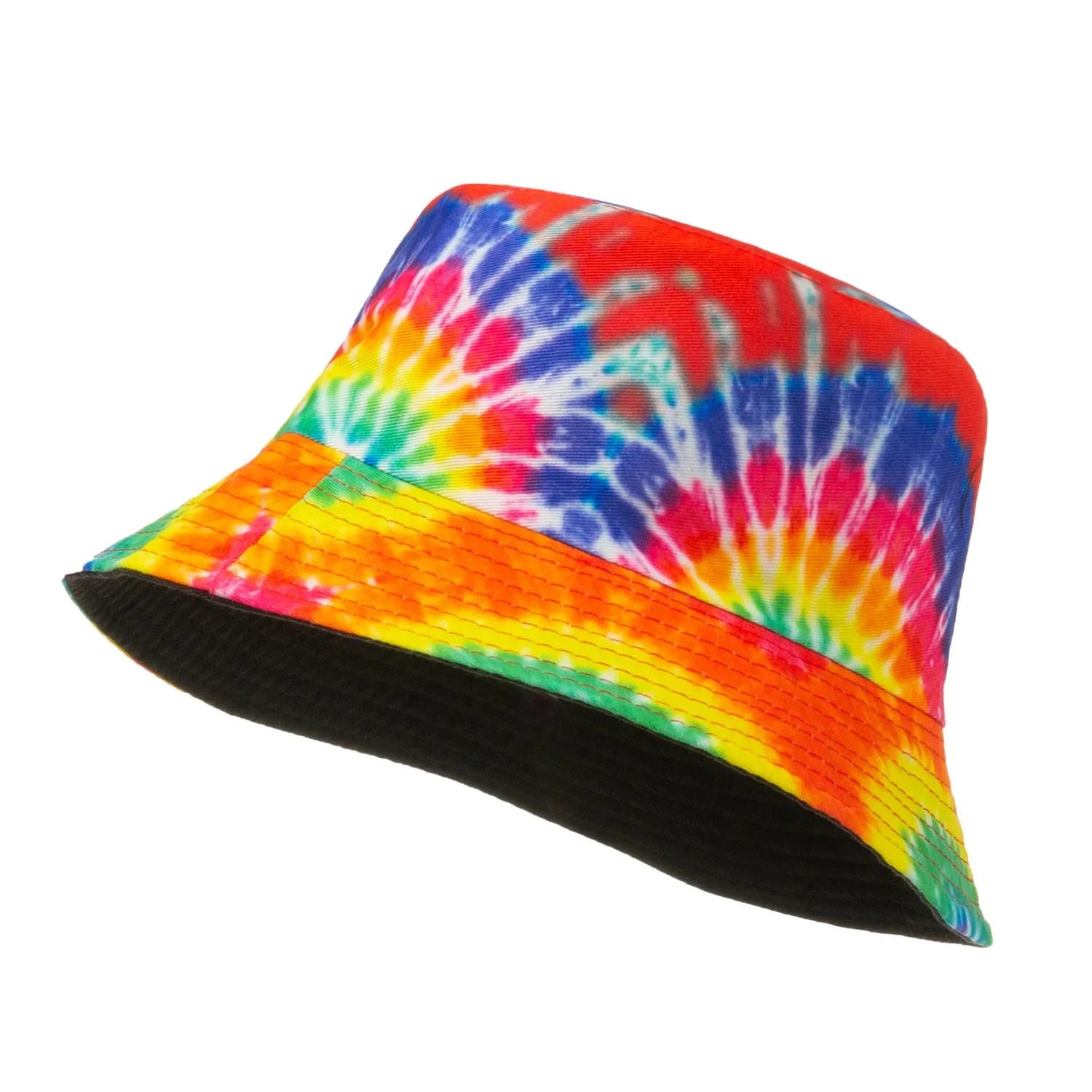2-5 Years Old Breathable Bucket Hat Tie-Dyed Children's Bucket Hat Sun Protection Baby Sun Hat