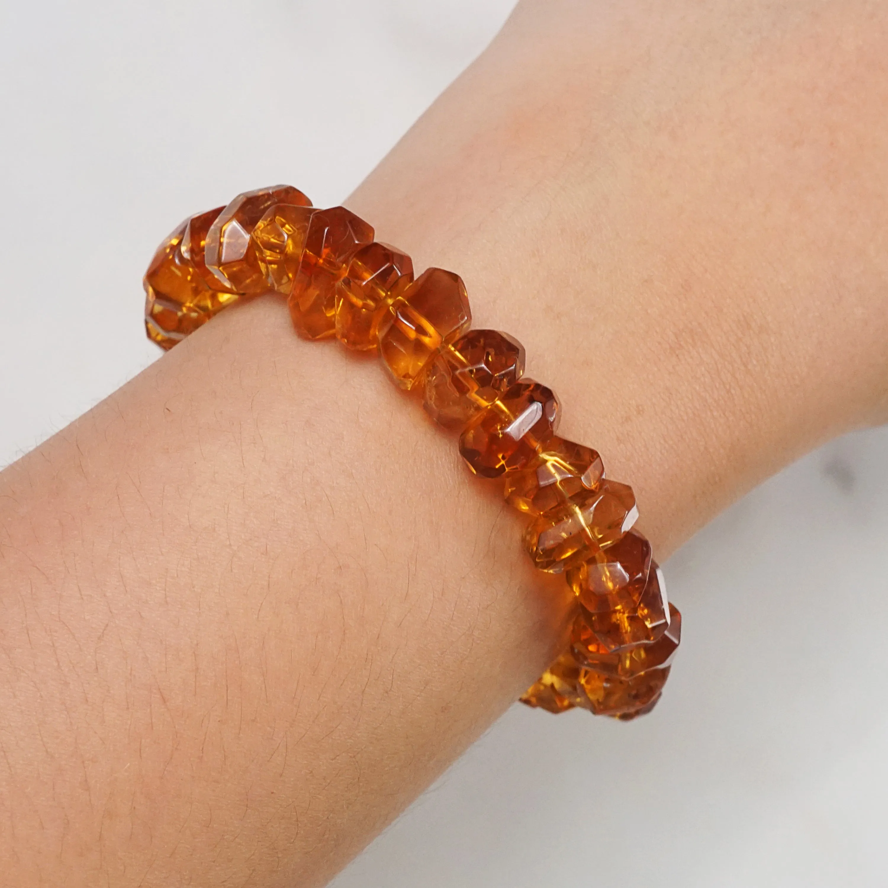 A-Grade Citrine Faceted Nugget