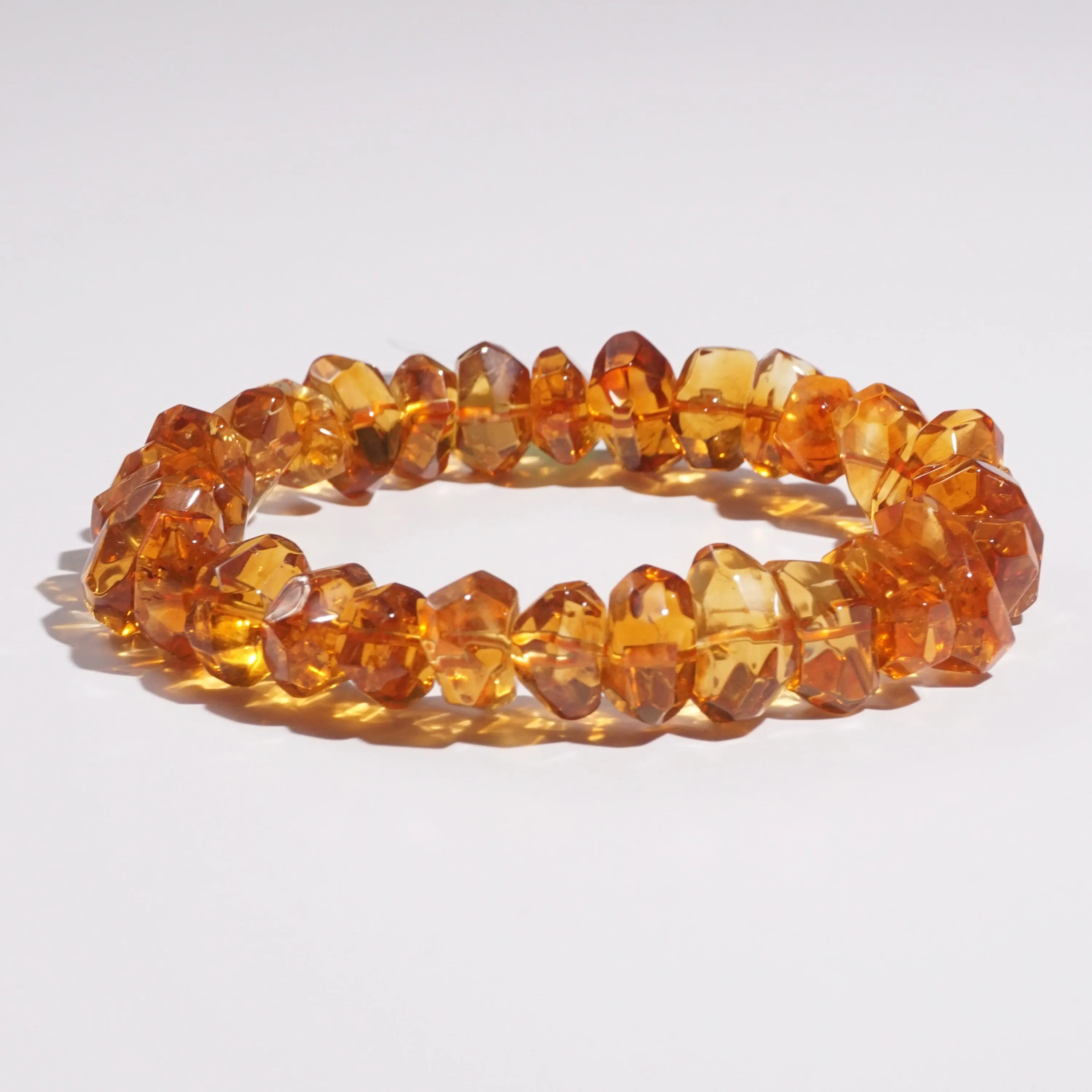 A-Grade Citrine Faceted Nugget