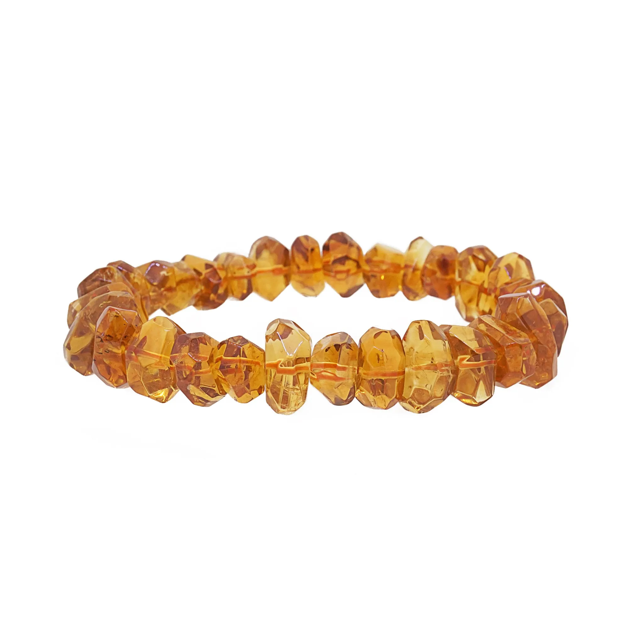 A-Grade Citrine Faceted Nugget