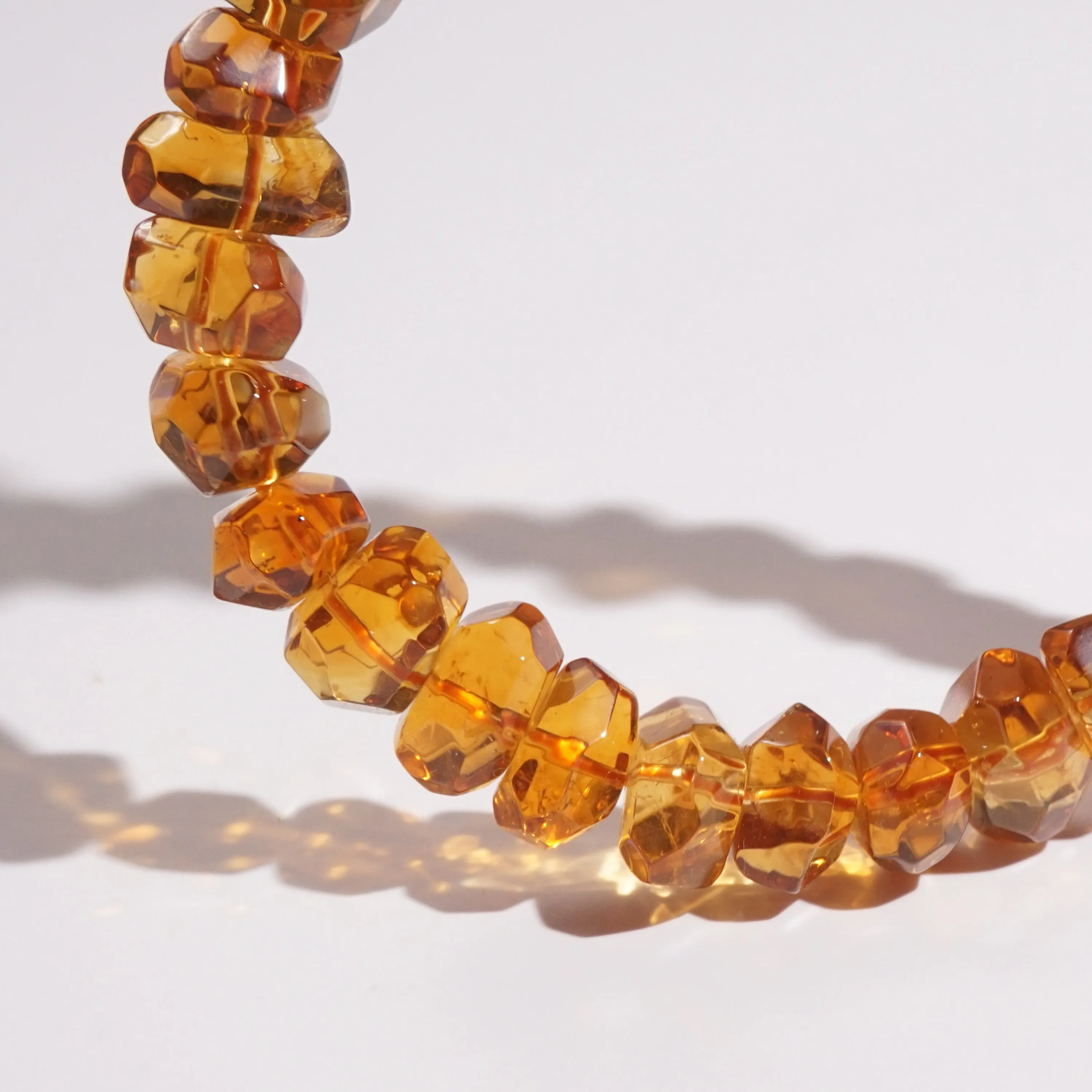 A-Grade Citrine Faceted Nugget