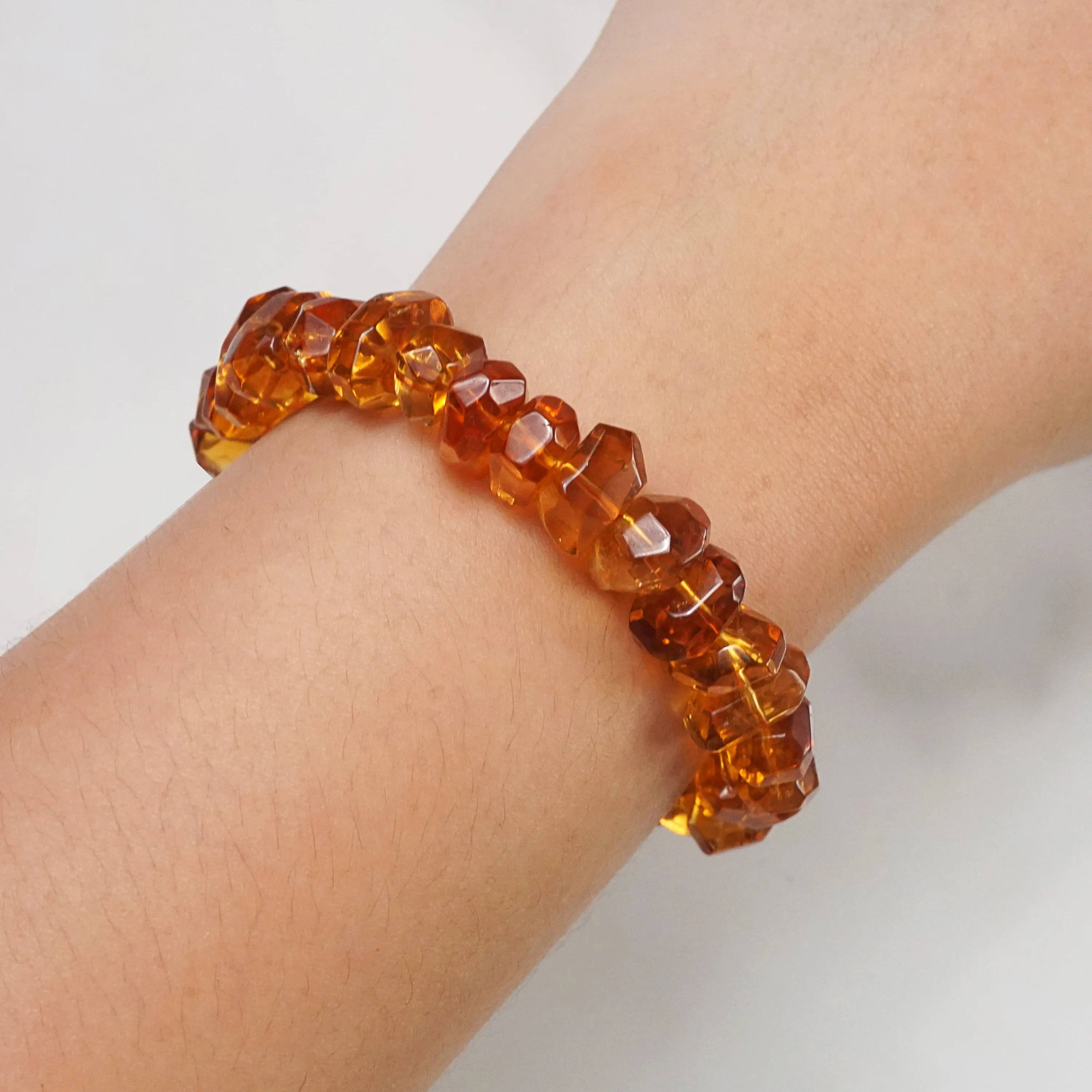 A-Grade Citrine Faceted Nugget