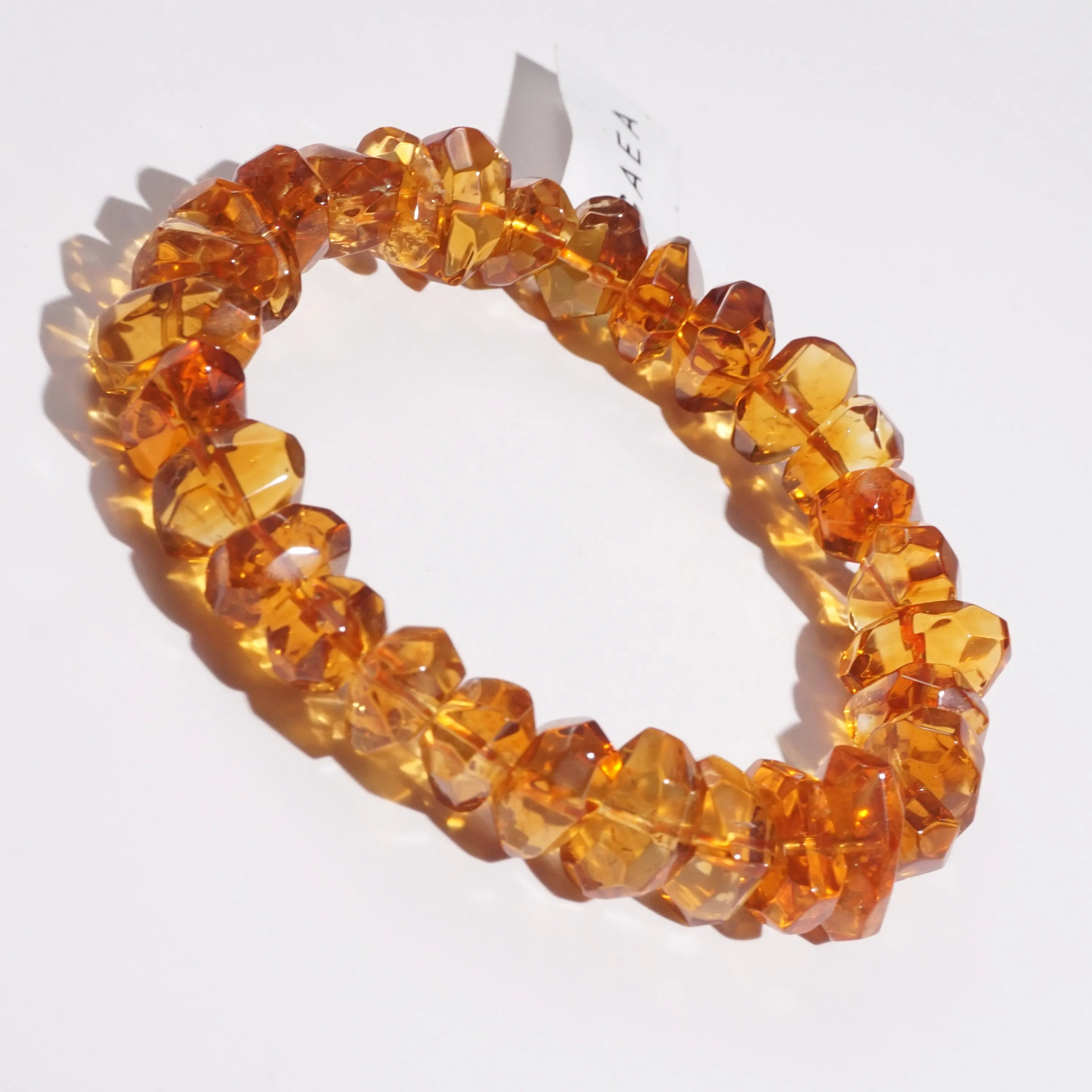 A-Grade Citrine Faceted Nugget