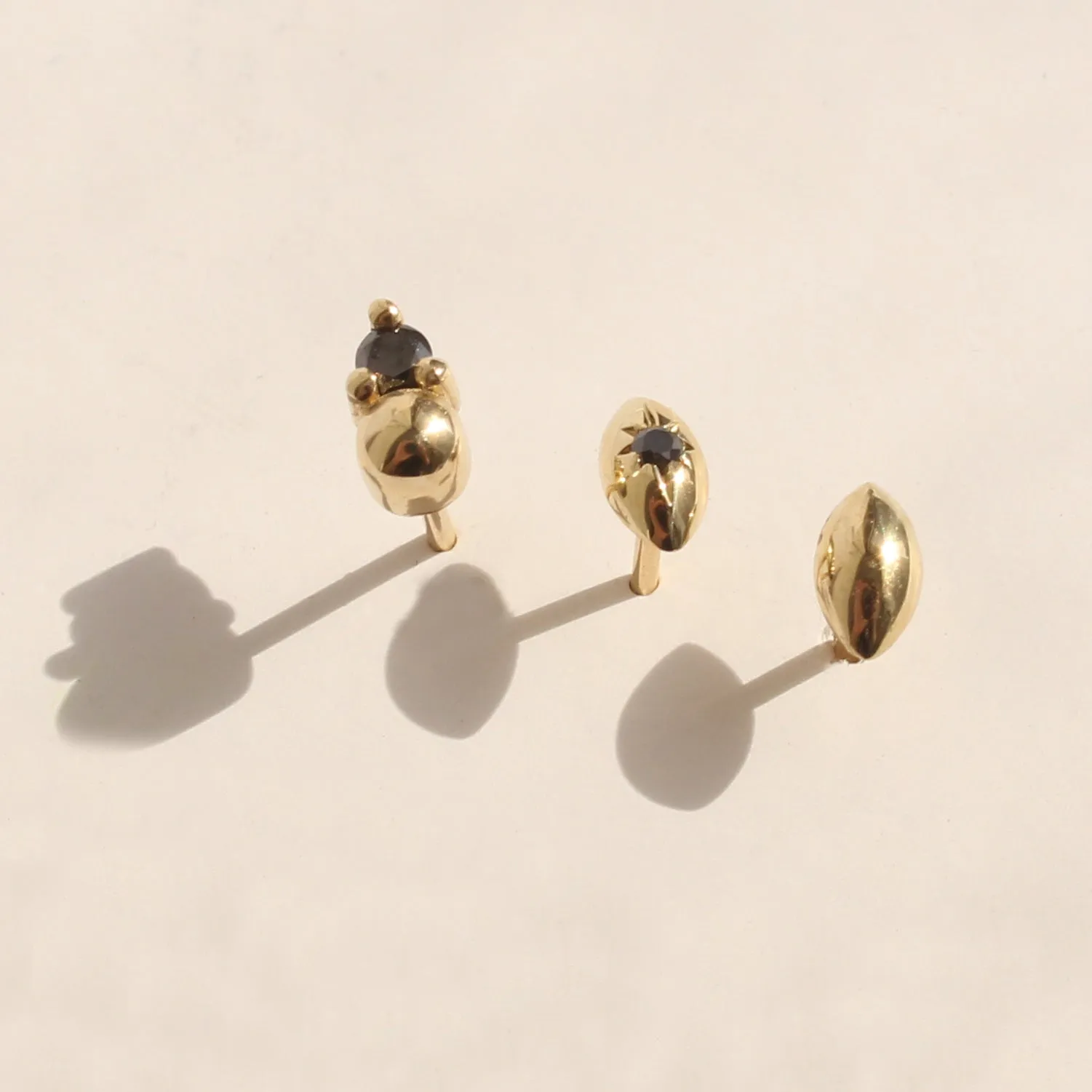 Agatha Earring Black Diamond