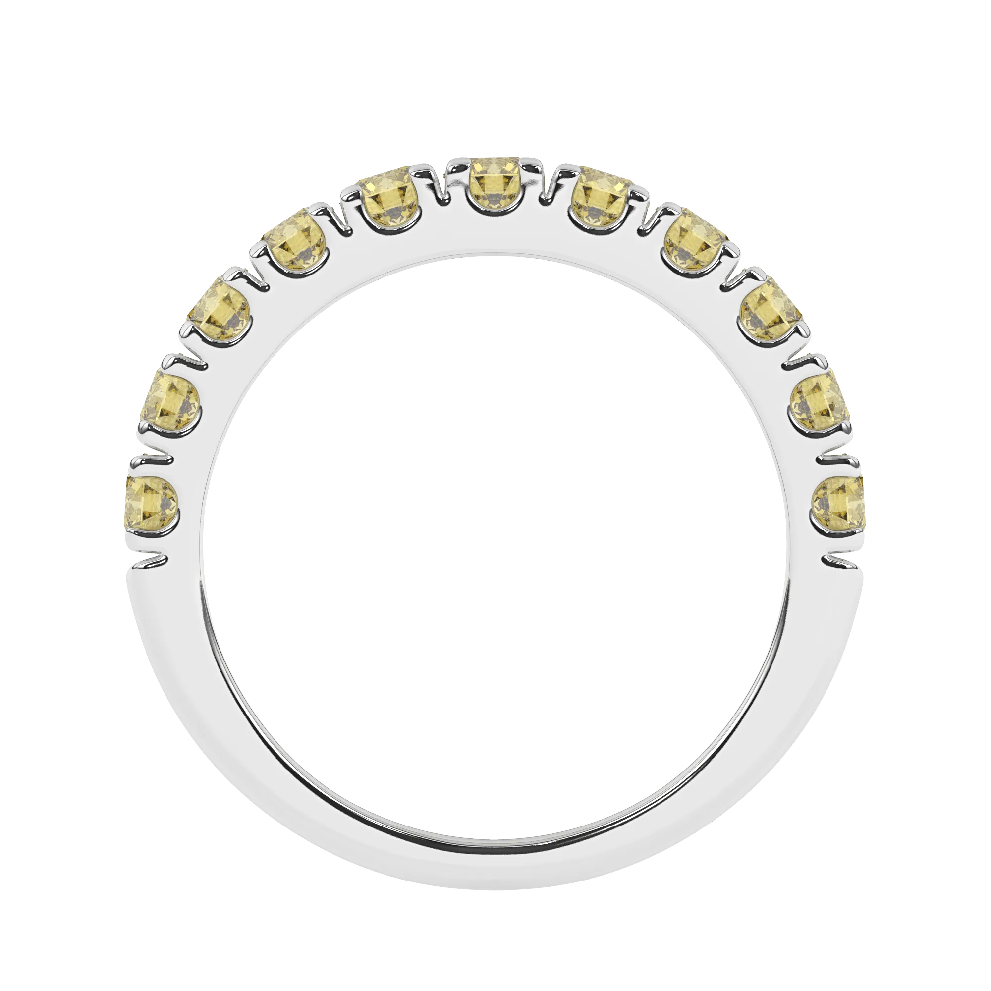 Amanda Ann Ring - 1.00Ctw Yellow