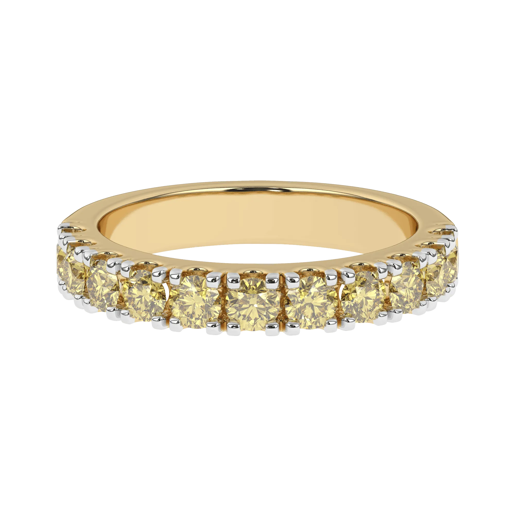 Amanda Ann Ring - 1.00Ctw Yellow