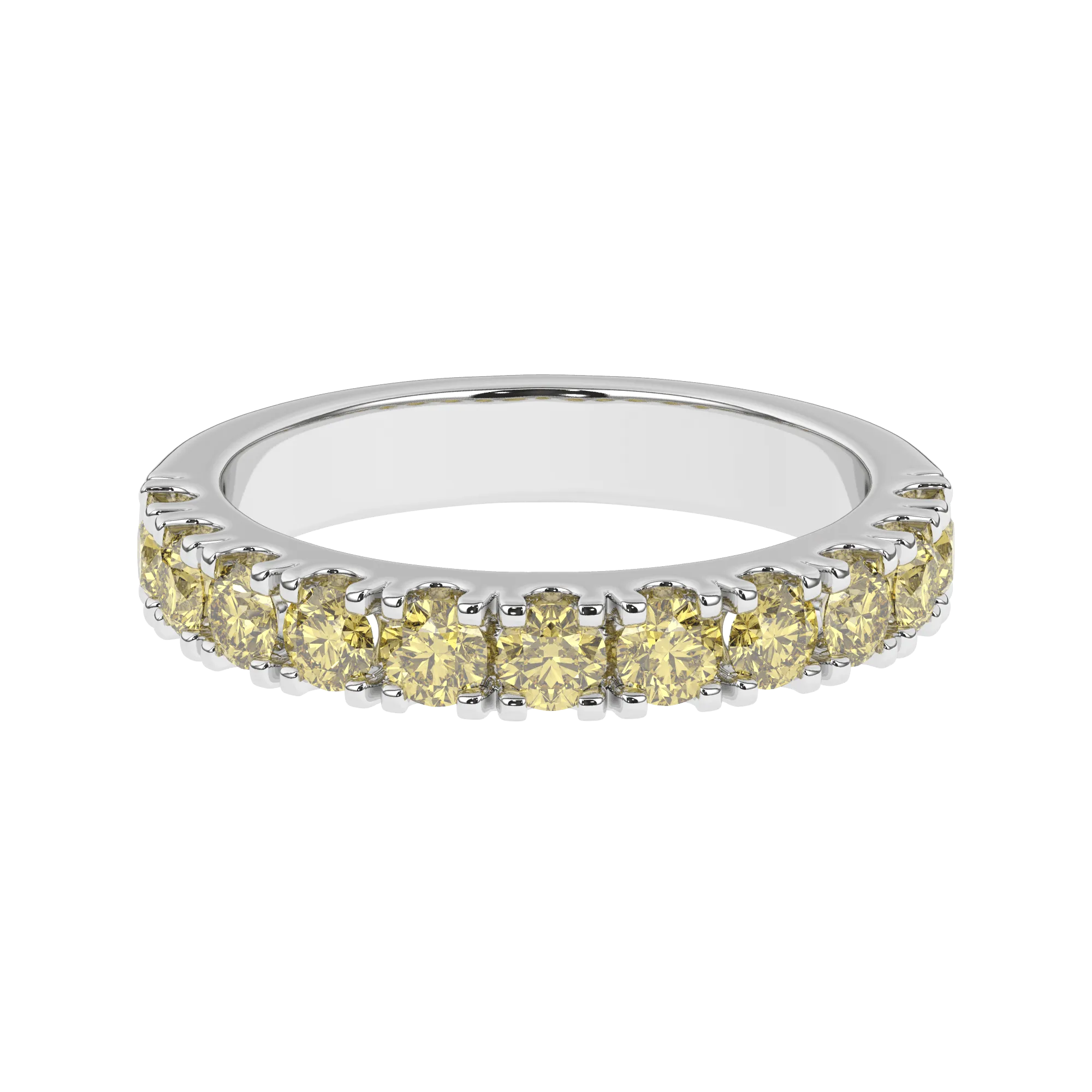 Amanda Ann Ring - 1.00Ctw Yellow
