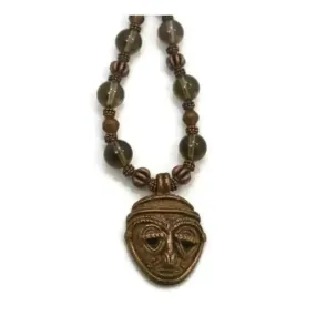 As seen on Bones  | The Masks We Wear | Tribal Inspired Necklace