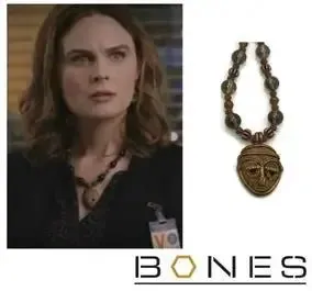 As seen on Bones  | The Masks We Wear | Tribal Inspired Necklace