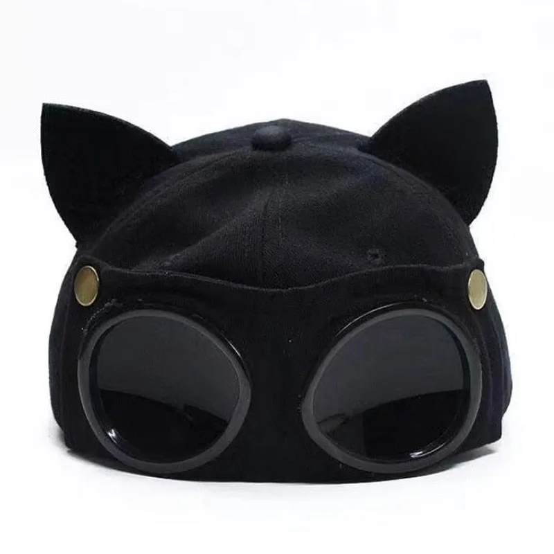 Aviator Hat Summer Personality Glasses Baseball Cap Female Unisex Sunglasses Cap Male Cap Baseball cap Boys Cap