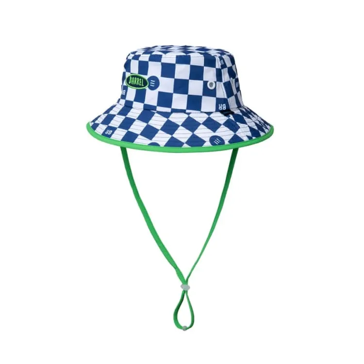 Barrel Kids Block Surf Bucket Hat-NAVY
