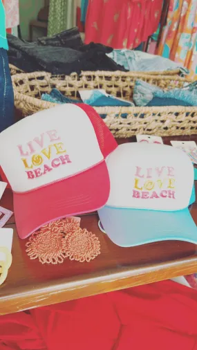 BEACH LOVER TRUCKER CAP