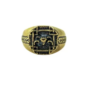 Brass "Celtic Aries" Ring