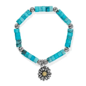 Brighton Daisy Dee Turquoise Bracelet