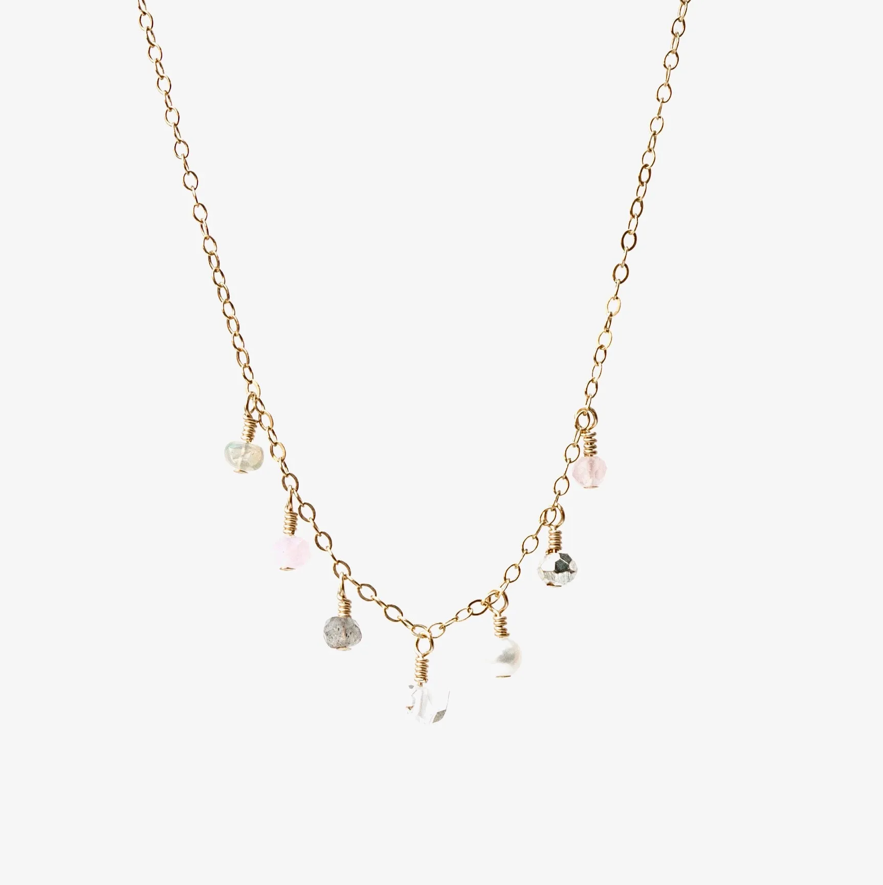 Chantilly Necklace ~ Rose
