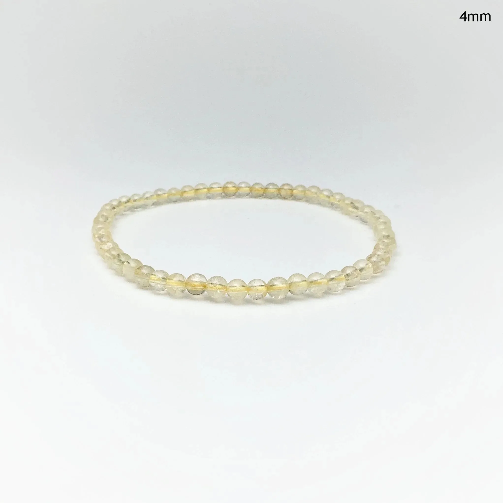 Citrine Beaded Bracelet