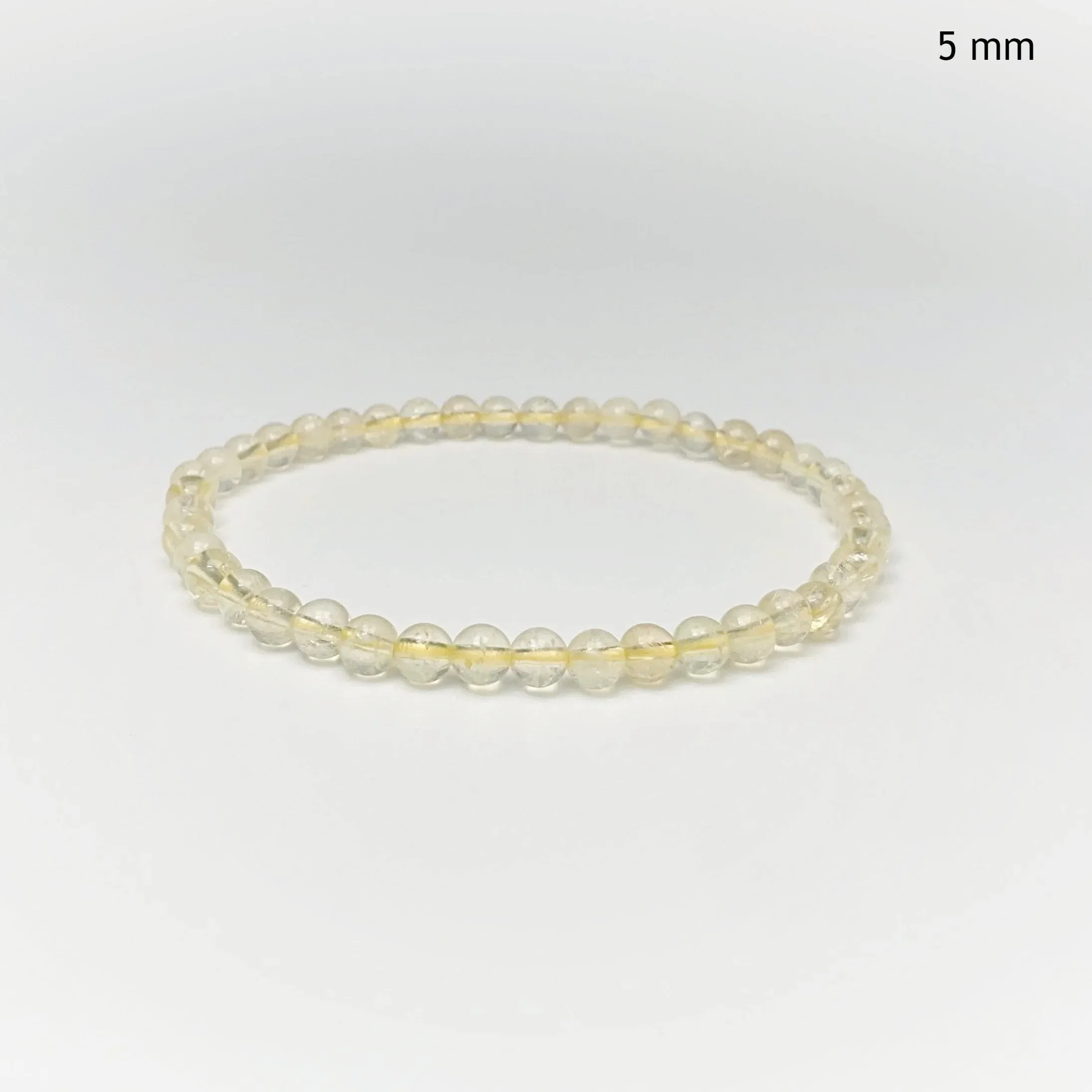 Citrine Beaded Bracelet