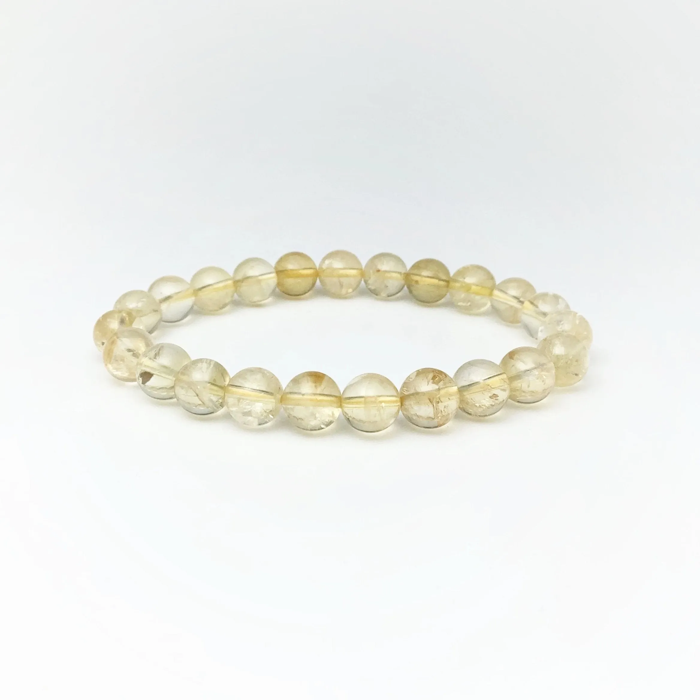Citrine Beaded Bracelet