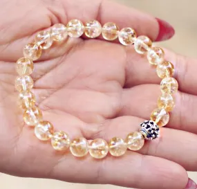 Citrine Genuine Crystal Bracelet