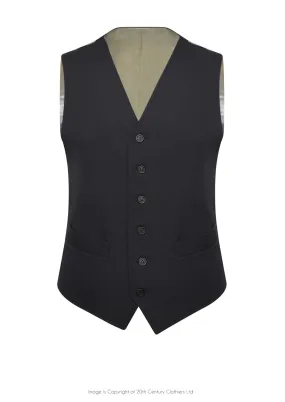 Classic Waistcoat - Charcoal Twill