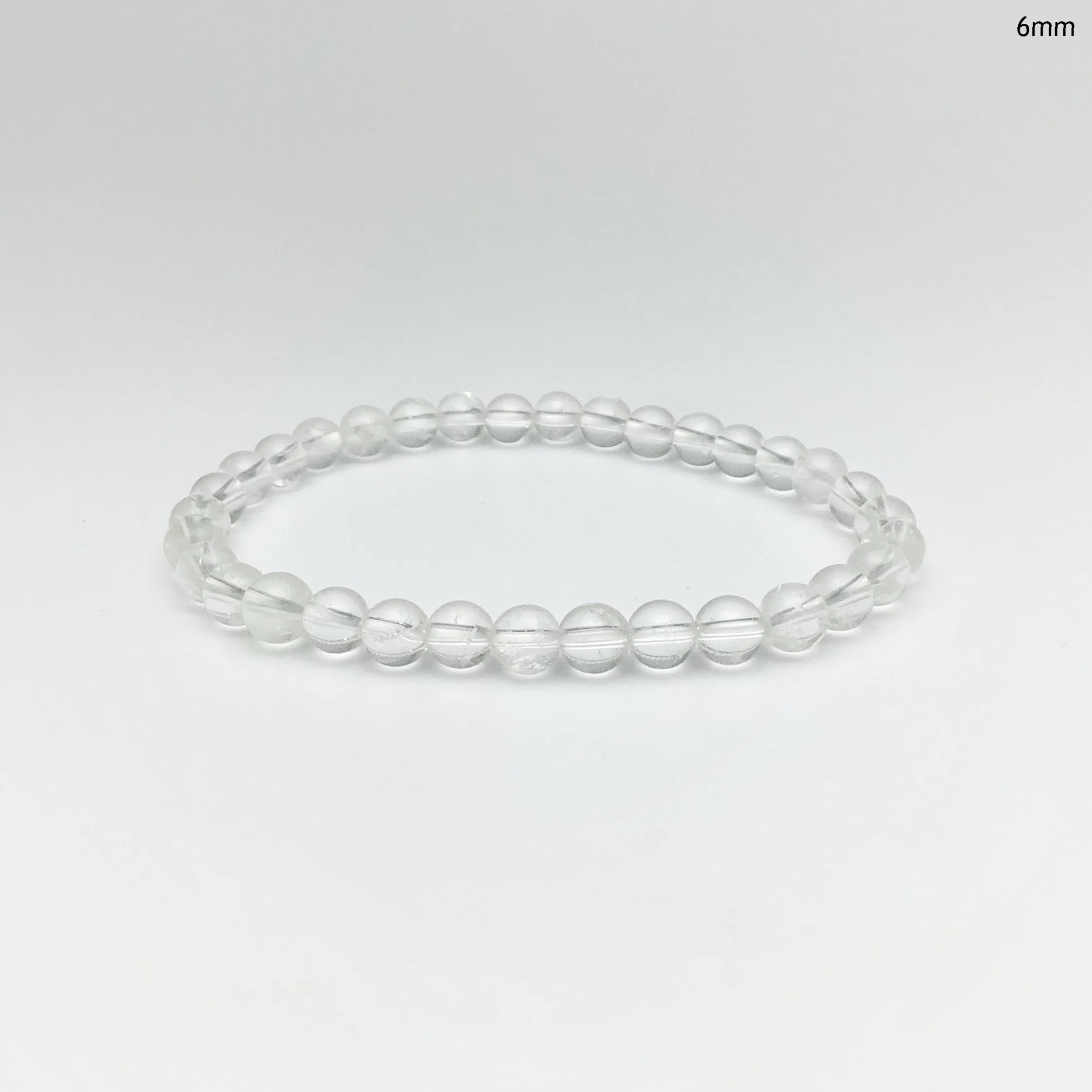 Clear Quartz Beaded Bracelet
