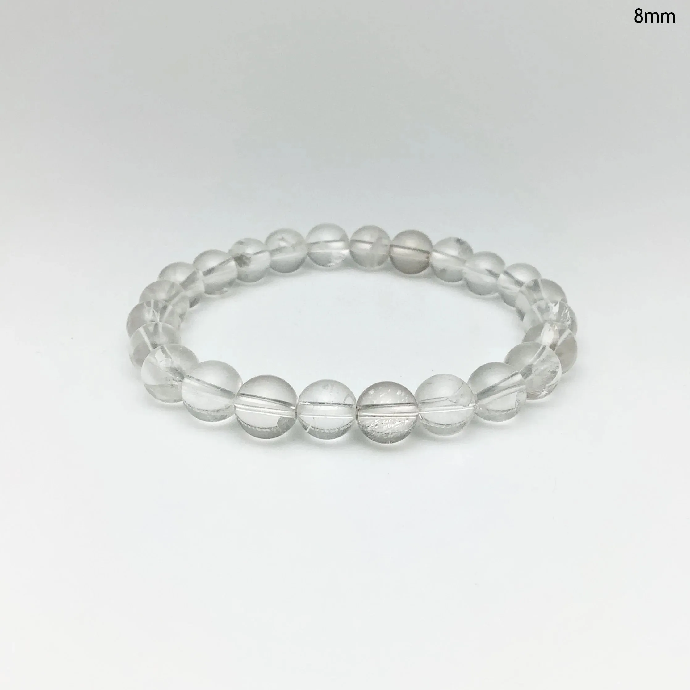 Clear Quartz Beaded Bracelet