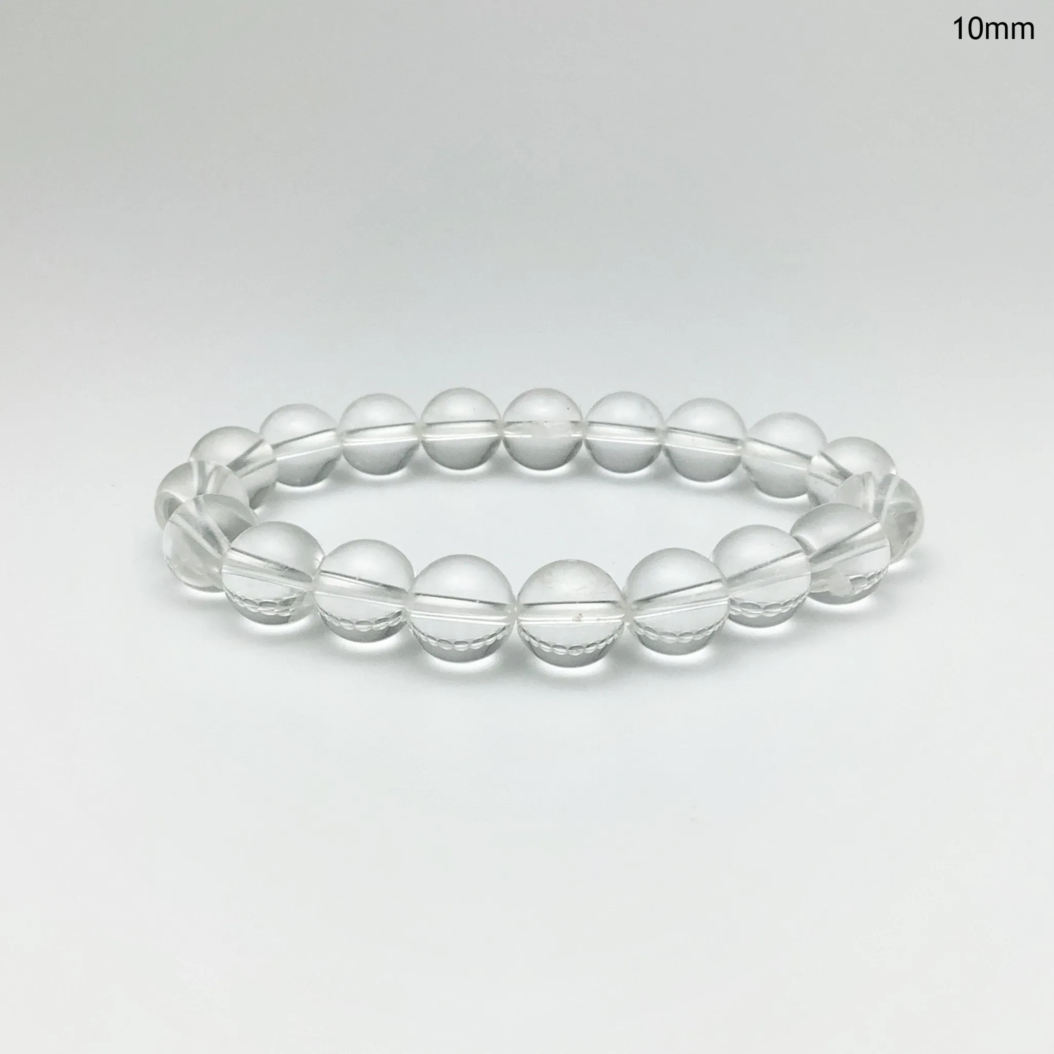 Clear Quartz Beaded Bracelet