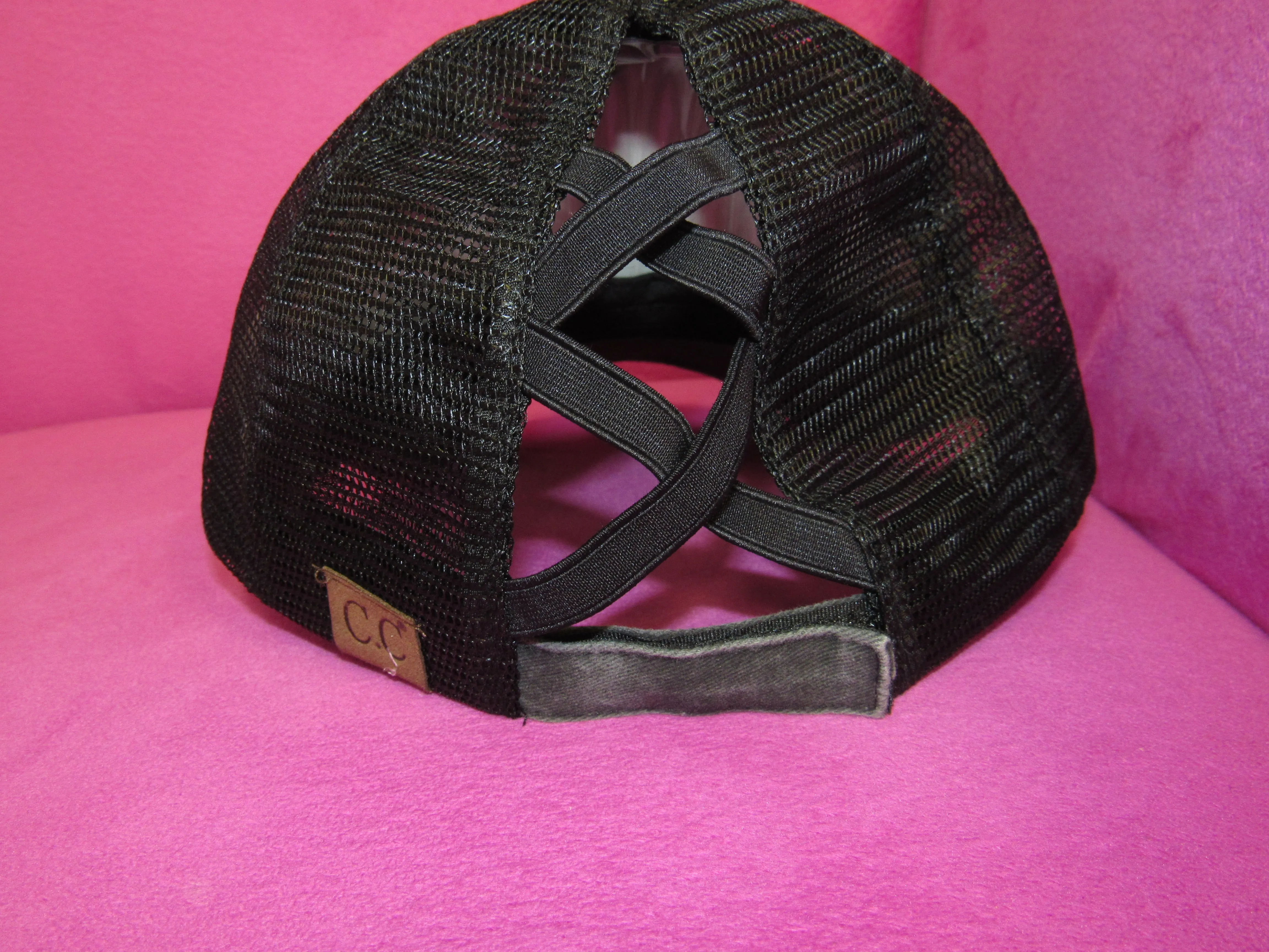 Criss-Cross Ponytail Cap
