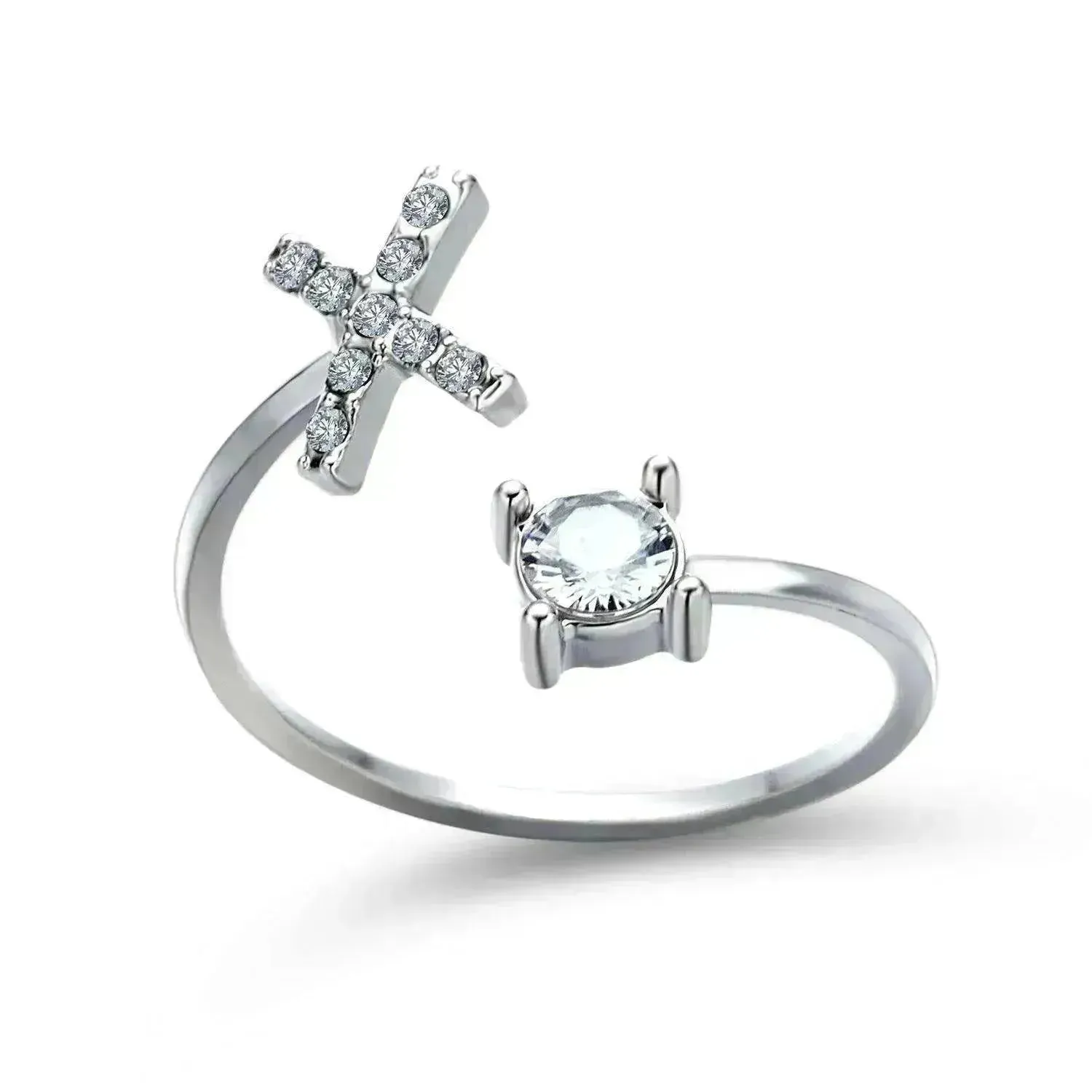 Customizable 26-Letter Ring: Fashionable & Elegant Jewelry