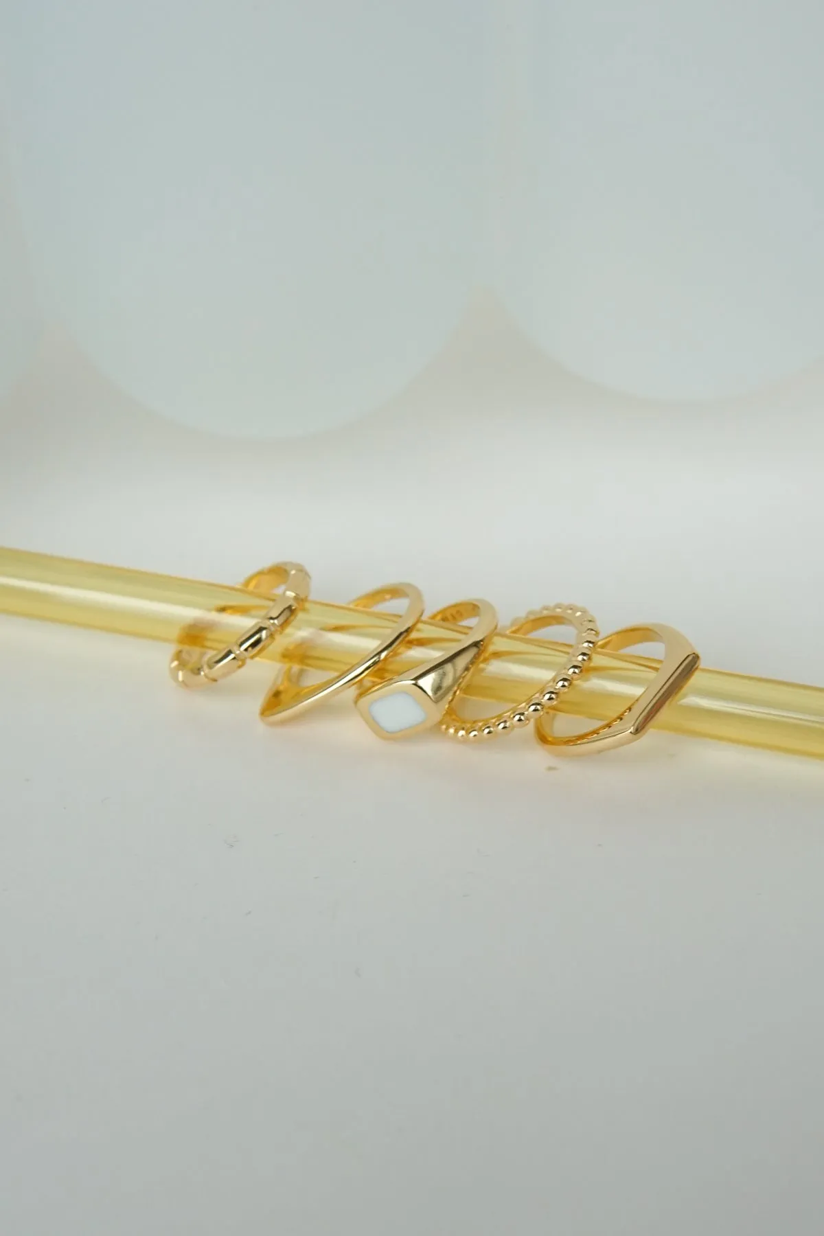 Destination ring gold plated