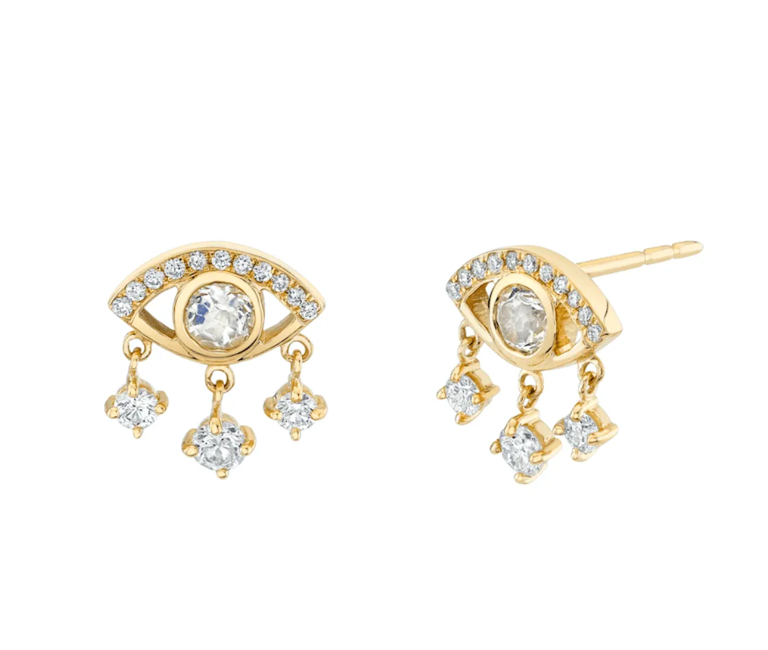 Diamond Eye of Emotions Studs | Ready to Ship
