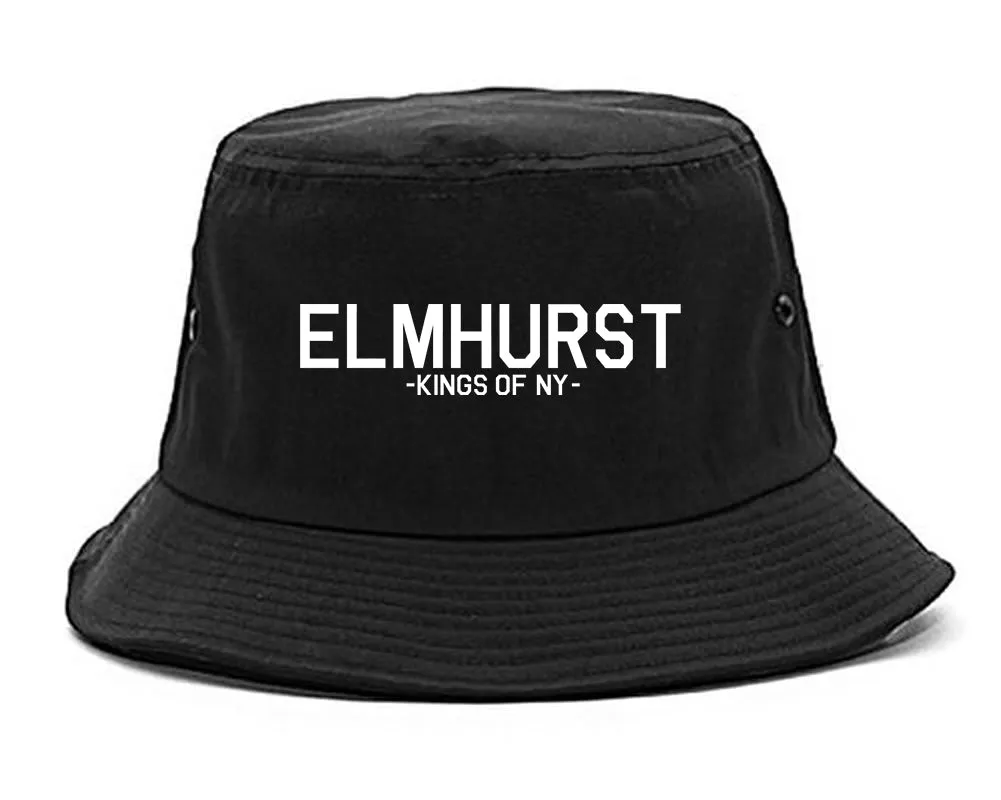 Elmhurst Queens New York Mens Bucket Hat