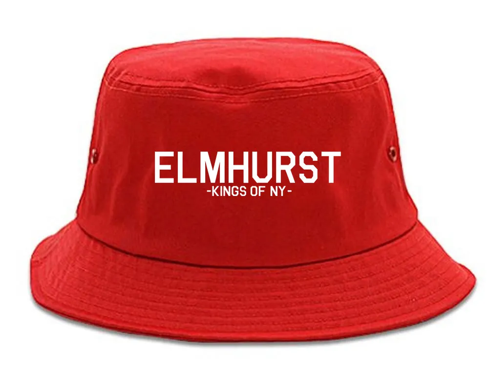 Elmhurst Queens New York Mens Bucket Hat