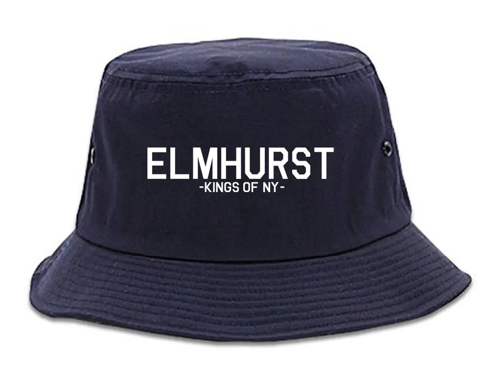 Elmhurst Queens New York Mens Bucket Hat