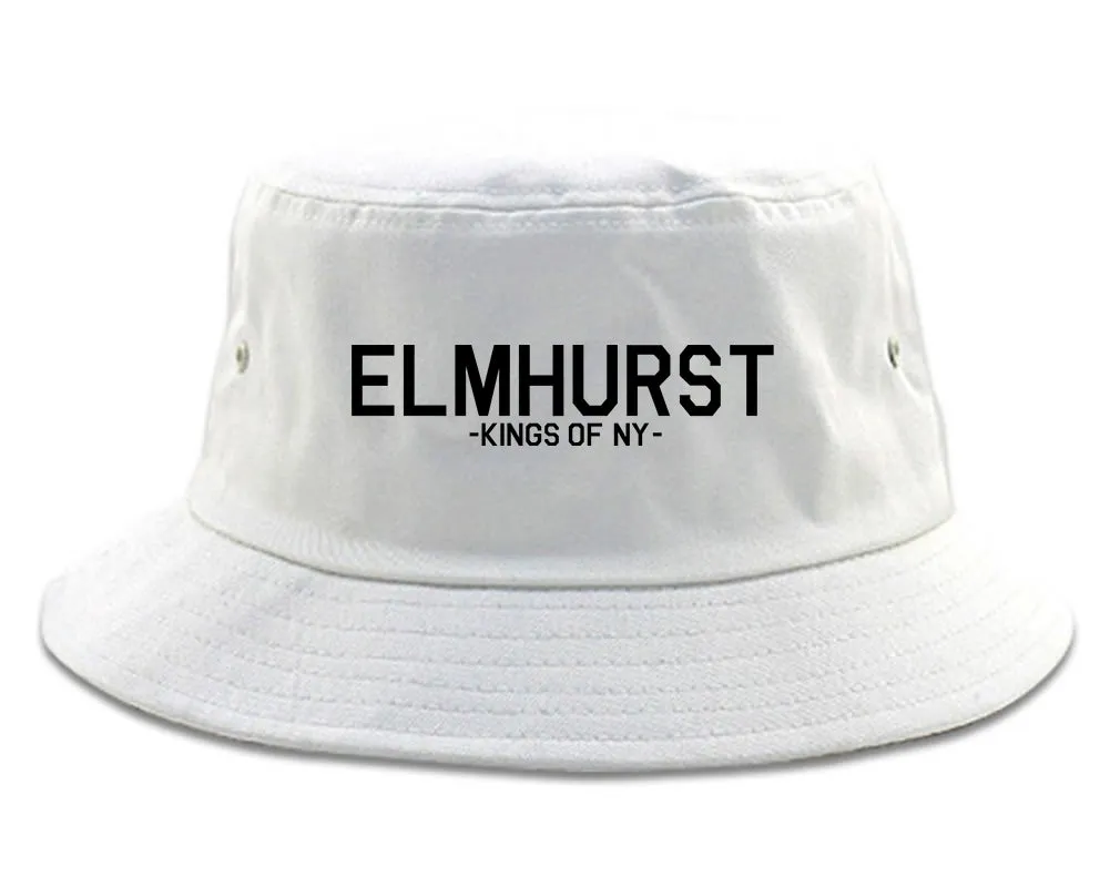 Elmhurst Queens New York Mens Bucket Hat