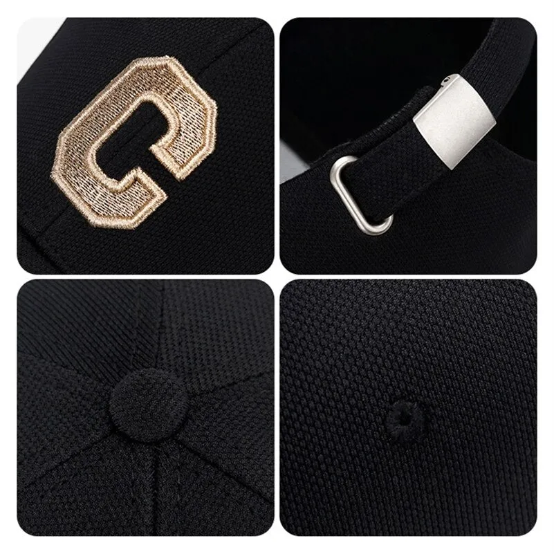 Fashion Women's Cap Kpop Men's Baseball Caps Hip Hop Embroidery Letter Dad Hat Stretch Summer Sun Female Snapback