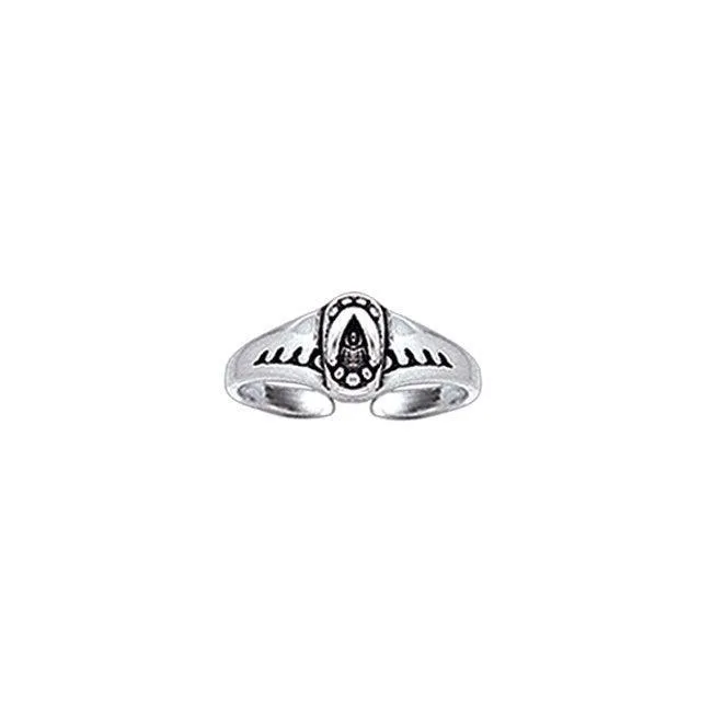 Flip Flop and Wave Toe Ring TR3728