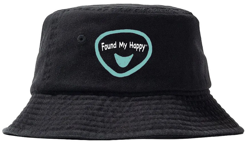 Found My Happy - ACE Embroidered Bucket Hat