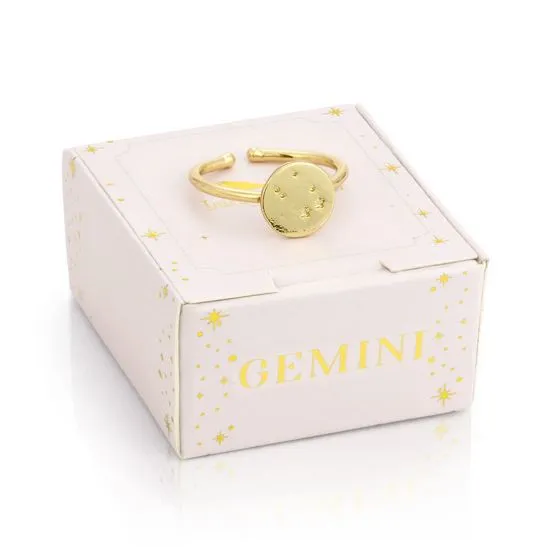 Gemini Signet Ring