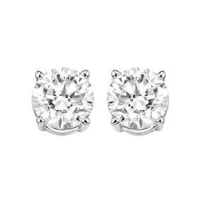 Gold Diamond Earrings