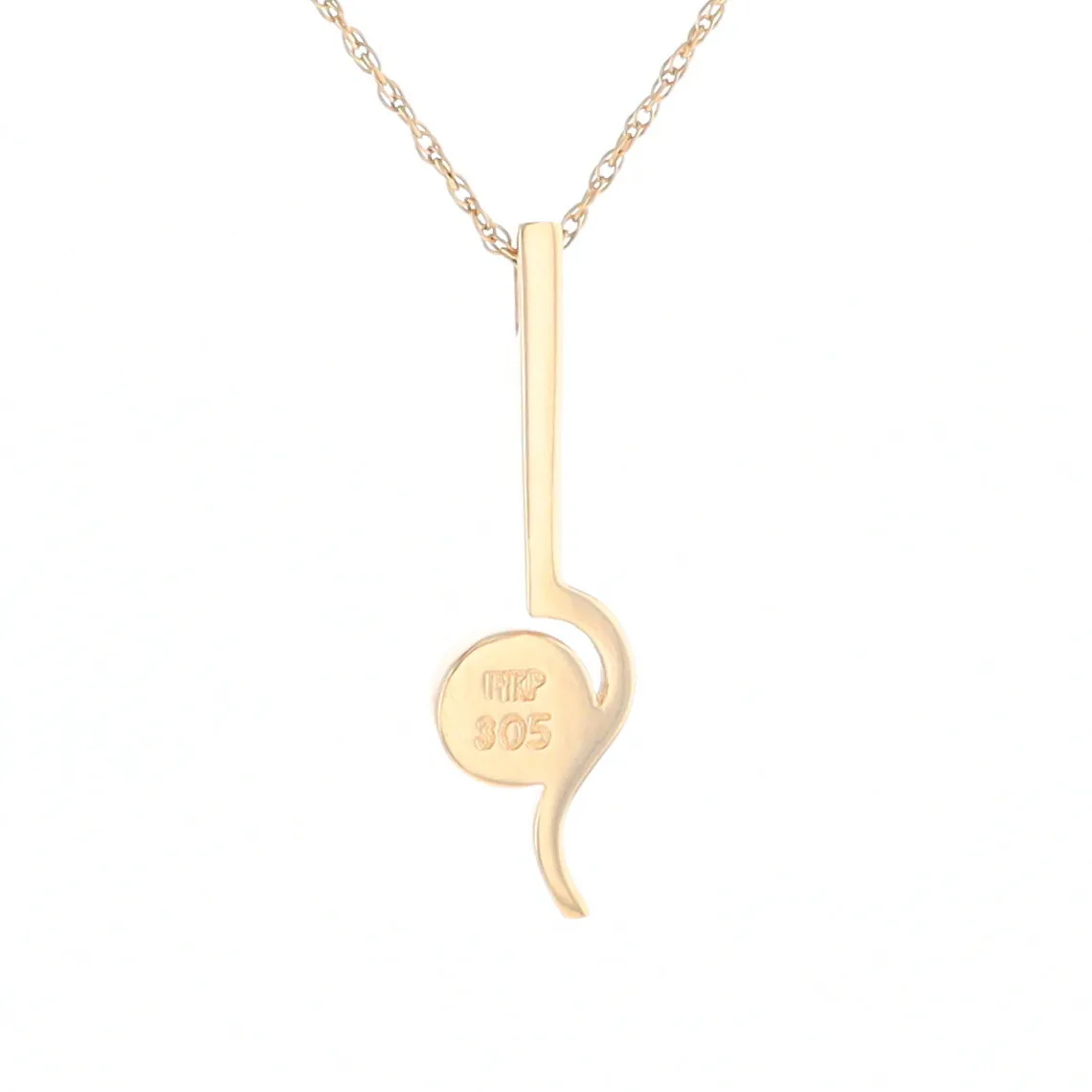 Gold Quartz Necklace Round Inlaid Curved Gold Bar Pendant
