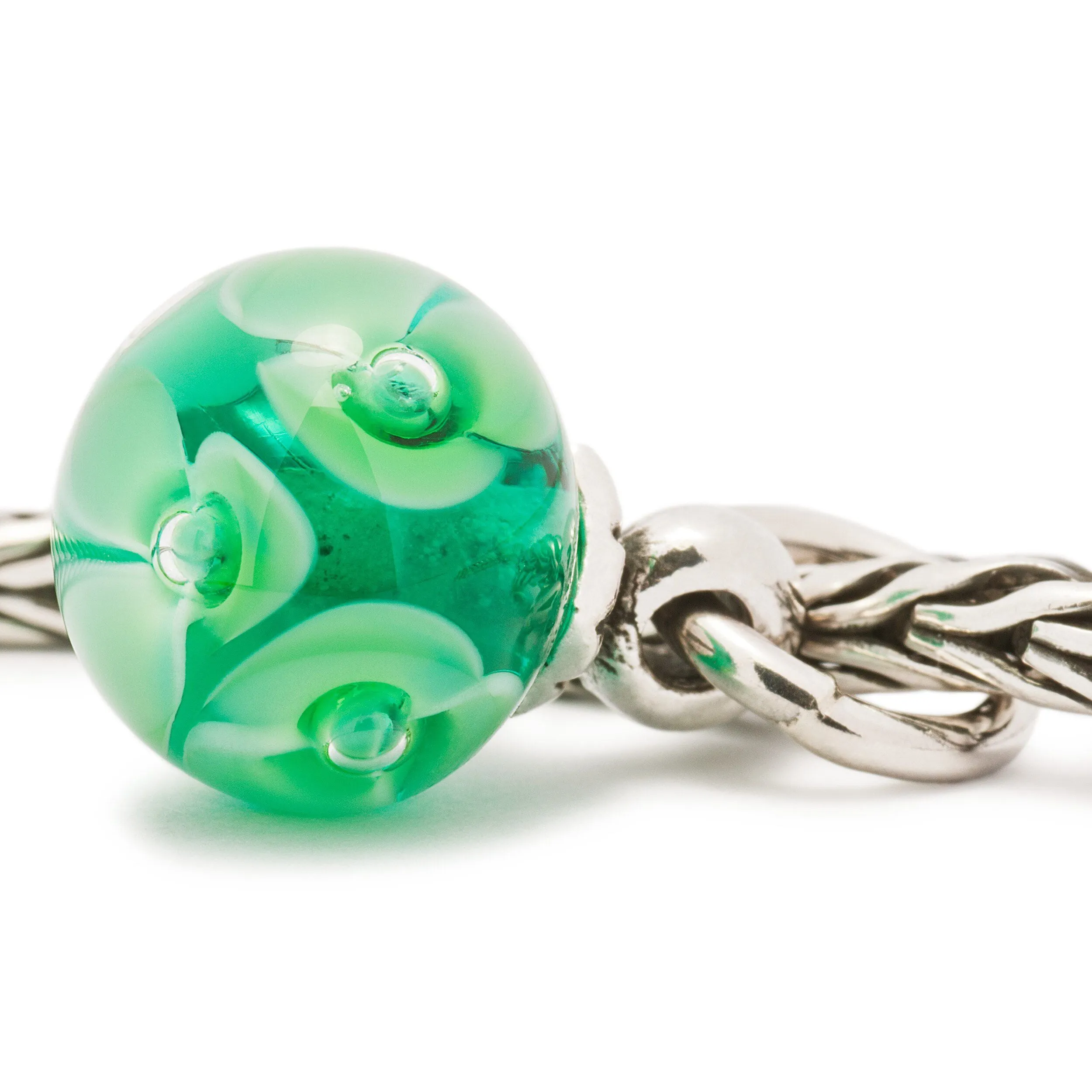 Green Flower Tassel