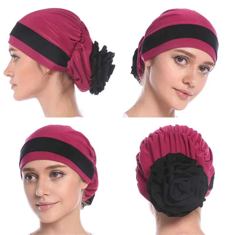 H133 Fashion two-tone floral hat/Base cap