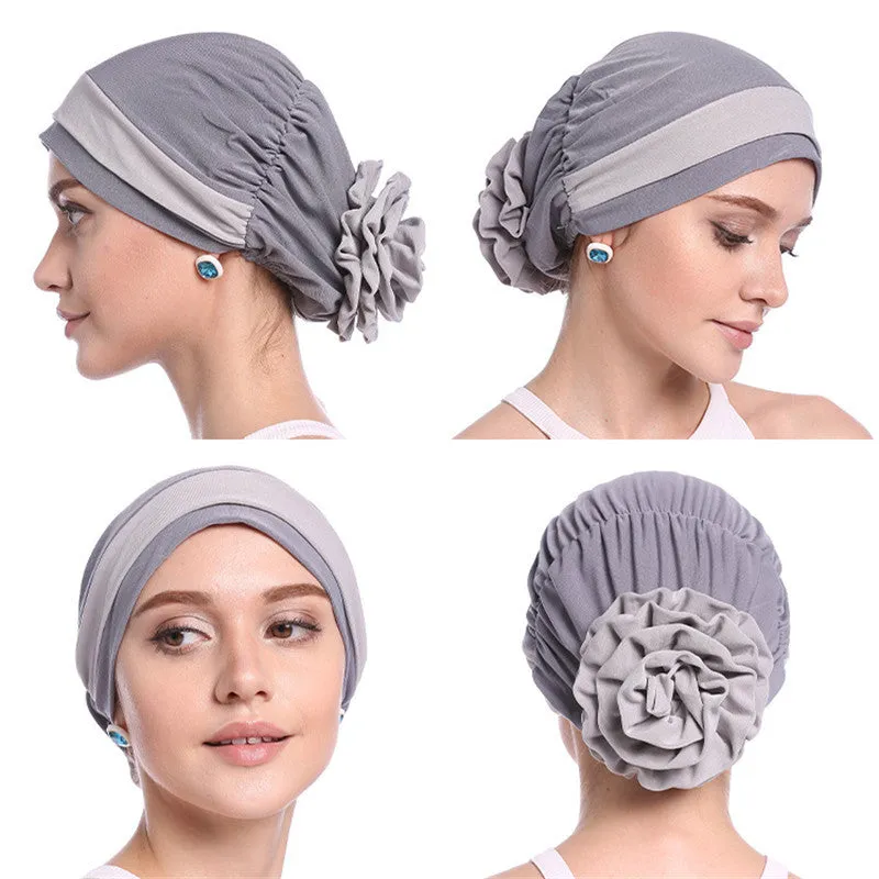 H133 Fashion two-tone floral hat/Base cap