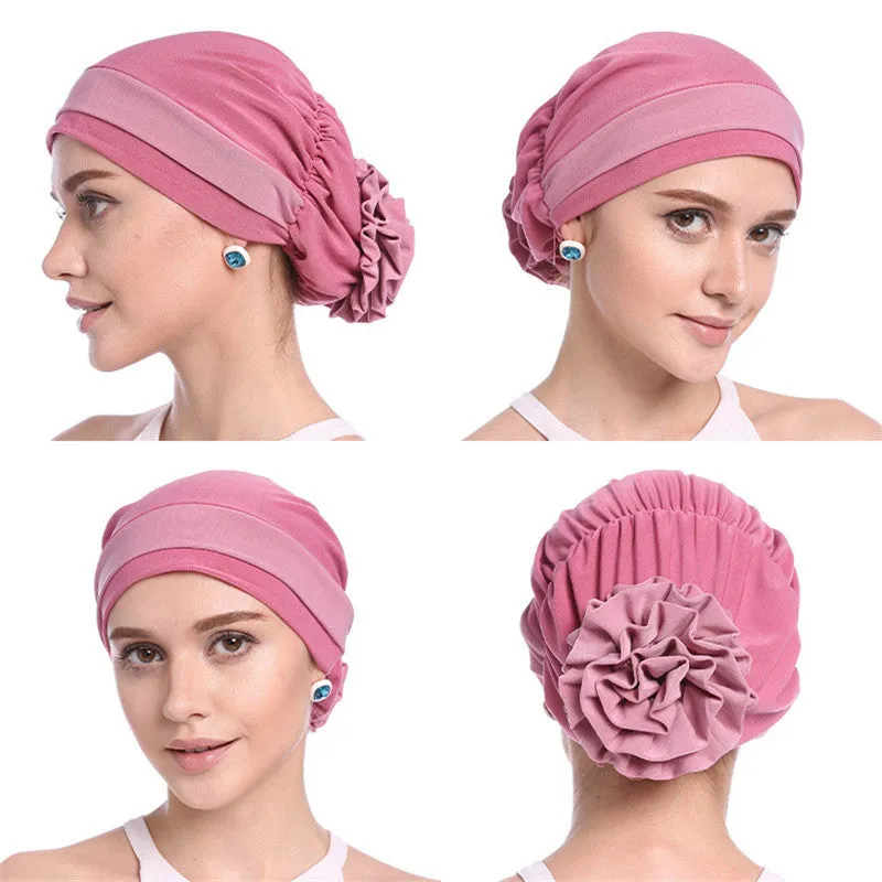 H133 Fashion two-tone floral hat/Base cap