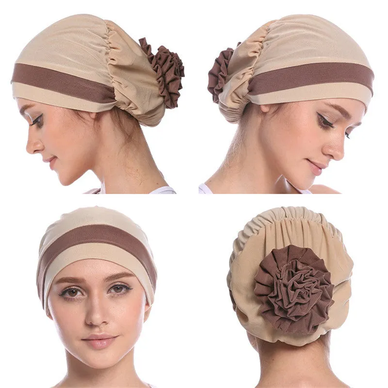 H133 Fashion two-tone floral hat/Base cap