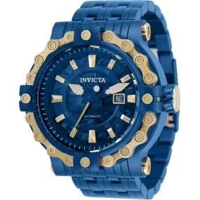 Invicta Men's Automatic Watch - Excursion Blue Dial Stainless Steel Bracelet | 35180