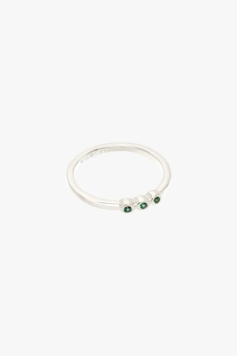 Jungle ring silver