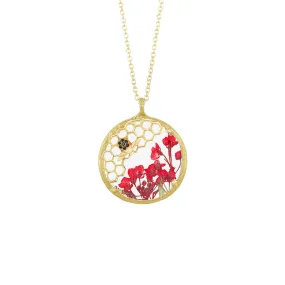 Large Honeycomb Necklace